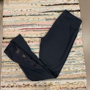 PINK Grey Soft Leggings